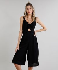 Macacao-Feminino-Pantacourt-com-Vazado-e-No-Decote-V-Preto-9181776-Preto_1