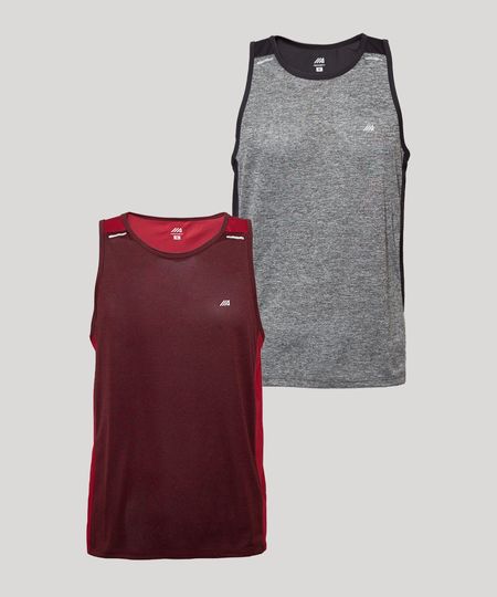 Kit Regatas Esportiva Masculina Multicor