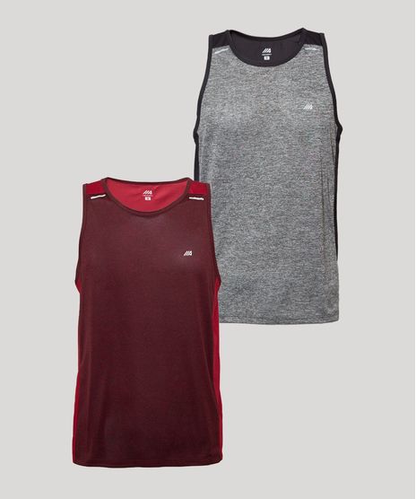 Kit Regatas Esportiva Masculina Multicor