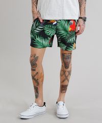 Short-Masculino-Estampado-Arara-com-Bolsos-Preto-9267364-Preto_1 Short-Masculino-Estampado-Arara-com-Bolsos-Preto-9267364-Preto_1