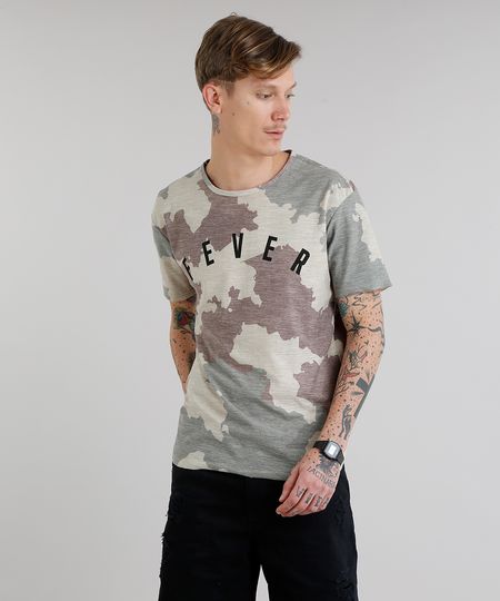 Camiseta-Masculina--Fever--Estampada-Camuflada-Manga-Curta-Gola-Careca-Kaki-9217361-Kaki_1 Camiseta-Masculina--Fever--Estampada-Camuflada-Manga-Curta-Gola-Careca-Kaki-9217361-Kaki_1