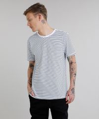 Camiseta-Masculina-Basica-Listrada-Manga-Curta-Gola-Careca-Branca-8551673-Branco_1