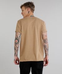 Camiseta-Masculina-Basica-Listrada-Manga-Curta-Gola-Careca-Caramelo-8551673-Caramelo_2
