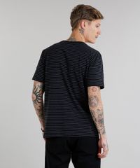 Camiseta-Masculina-Basica-Listrada-Manga-Curta-Gola-Careca-Preta-8551673-Preto_2