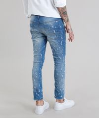 Calca-Jeans-Masculina-Super-Skinny-Cropped-Destroyed-Azul-Claro-9137829-Azul_Claro_2
