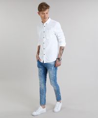 Calca-Jeans-Masculina-Super-Skinny-Cropped-Destroyed-Azul-Claro-9137829-Azul_Claro_3