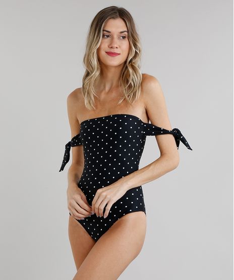 Maio-Body-Ombro-a-Ombro-com-No-Estampado-de-Poas-Sem-Bojo-com-Protecao-UV50--Preto-9221417-Preto_1