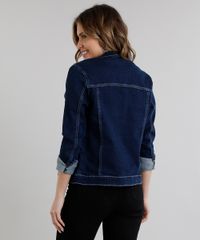Jaqueta-Jeans-Feminina-com-Pesponto-Azul-Escuro-9222205-Azul_Escuro_2