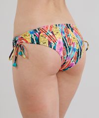 Biquini-Calcinha-Tanga-com-Franzido-Estampado-de-Pranchas-de-Surf-com-Protecao-UV50--Verde-9286637-Verde_2
