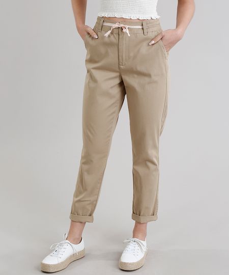 Calca-Chino-Feminina-com-Cordao-Kaki-9263426-Kaki_1 Calca-Chino-Feminina-com-Cordao-Kaki-9263426-Kaki_1