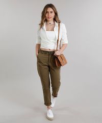 Calca-Chino-Feminina-com-Cordao-Verde-Militar-9263425-Verde_Militar_3