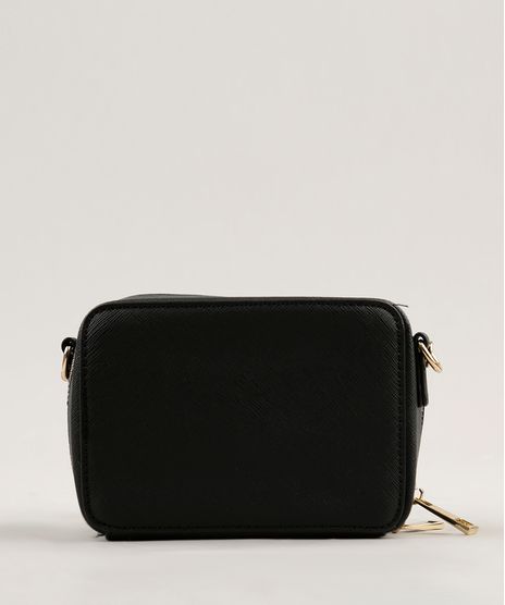 Bolsa-Feminina-Transversal-com-Alca-Corrente-Preta-9227650-Preto_1