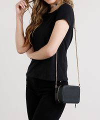 Bolsa-Feminina-Transversal-com-Alca-Corrente-Preta-9227650-Preto_2