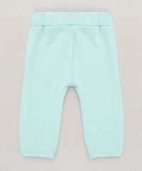 Calca-Infantil-em-Moletom-com-Bordado-em-Algodao---Sustentavel-Verde-Claro-9118885-Verde_Claro_2