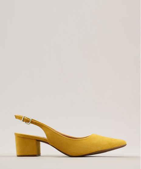 Scarpin-Feminino-Bico-Fino-Vizzano-em-Suede-Amarelo-Escuro-9283928-Amarelo_Escuro_1
