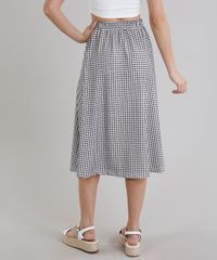 Saia-Midi-Feminina-Xadrez-Vichy-com-Botoes-Off-White-9278888-Off_White_2