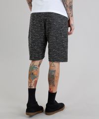 Bermuda-Masculina-em-Moletom-Mescla-Cinza-Mescla-Escuro-9227681-Cinza_Mescla_Escuro_2