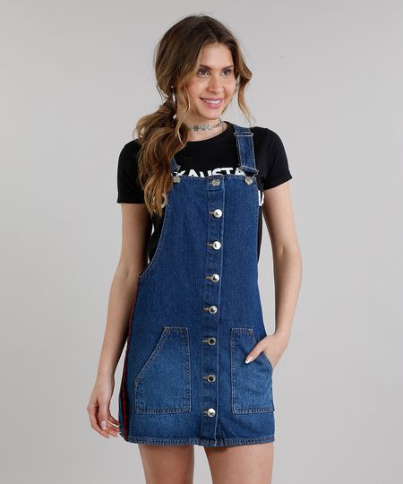 Salopete-Jeans-Feminina-com-Faixas-Laterais-Azul-Escuro-9269752-Azul_Escuro_1 Salopete-Jeans-Feminina-com-Faixas-Laterais-Azul-Escuro-9269752-Azul_Escuro_1