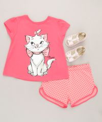 Pijama-Infantil-Marie-Manga-Curta-em-Algodao---Sustentavel-Rosa-Escuro-9223607-Rosa_Escuro_3
