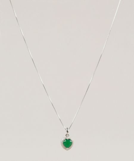 Colar-Feminino-com-Pingente-Coracao-Prateado-9218467-Prateado_1 Colar-Feminino-com-Pingente-Coracao-Prateado-9218467-Prateado_1