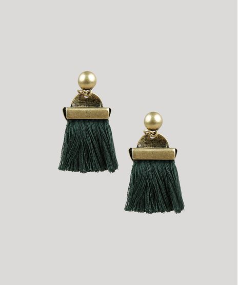 Brinco-Feminino-com-Tassel-Dourado-9204118-Dourado_1
