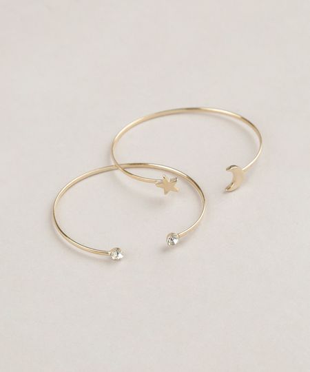 Kit-de-2-Pulseiras-Femininas-Dourado-9218916-Dourado_1