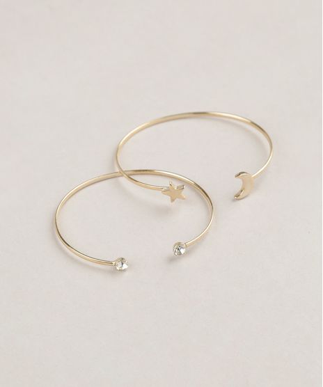 Kit-de-2-Pulseiras-Femininas-Dourado-9218916-Dourado_1