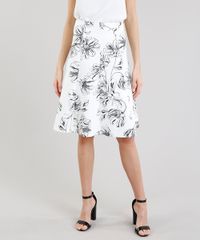 Saia-Evase-Feminina-Estampada-de-Floral-Off-White-9189862-Off_White_1