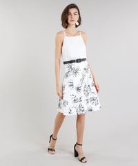 Saia-Evase-Feminina-Estampada-de-Floral-Off-White-9189862-Off_White_3