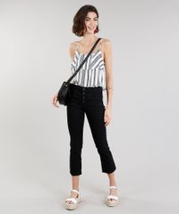 Calca-Jeans-Feminina-Slim-com-Botoes-Preta-9299942-Preto_3