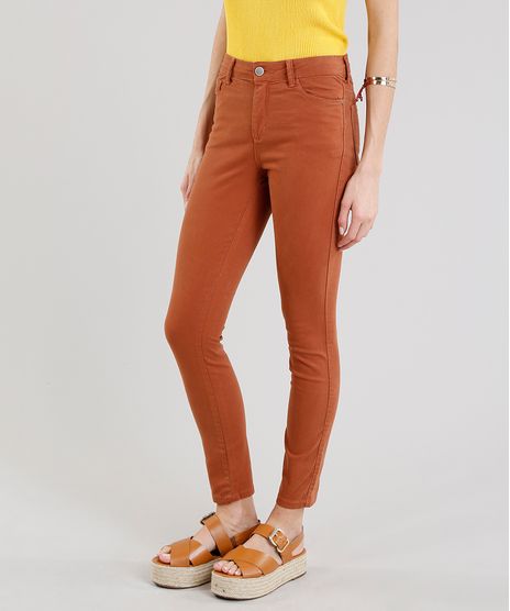 Calca-de-Sarja-Feminina-Skinny-Caramelo-9281301-Caramelo_1