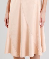 Saia-Midi-Feminina-em-Suede-Rose-9213240-Rose_4