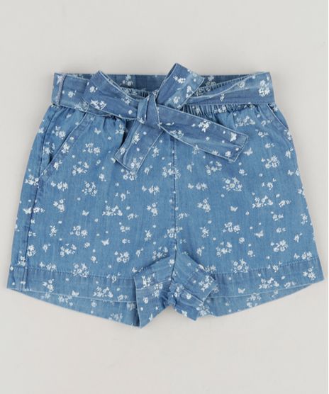 Short-Jeans-Infantil-Clochard-Estampado-Floral-Azul-Medio-9174607-Azul_Medio_1