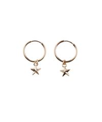 Par-de-Brincos-com-Estrela-Folheado-Dourado-8059723-Dourado_1
