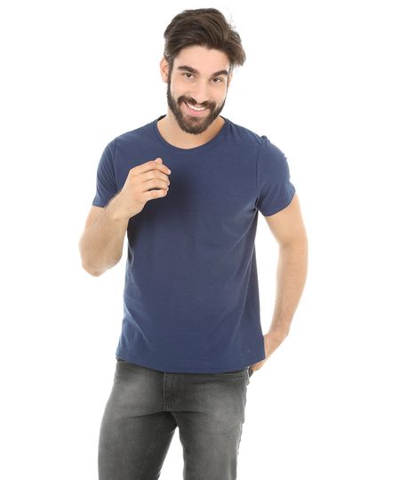 Camiseta-Basica-Lisa-Marinho-Escuro-7541951-Marinho_Escuro_1 Camiseta-Basica-Lisa-Marinho-Escuro-7541951-Marinho_Escuro_1