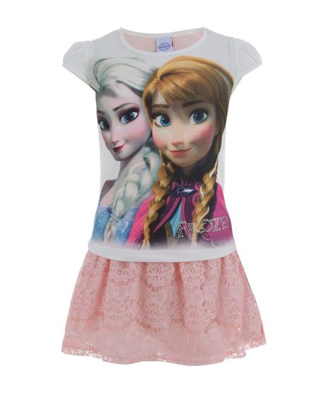 Conjunto-de-Blusa---Saia-Frozen-Infantil-Menina-Branco-8118918-Branco_1