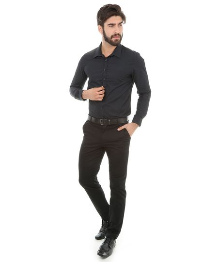 Camisa-Listrada-Slim-Fit-Preta-7819917-Preto_1