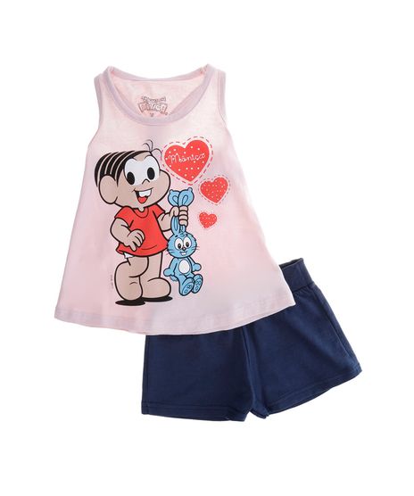Conjunto-de-Regata---Short-Turma-da-Monica-Infantil-Menina-Rosa-Claro-8070938-Rosa_Claro_1
