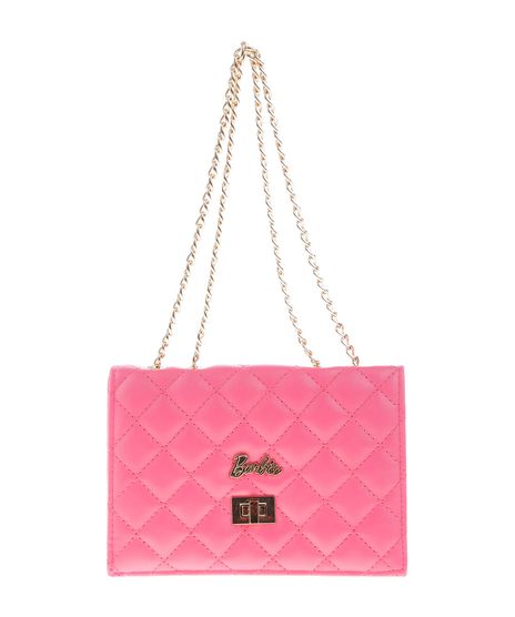 Bolsa-com-Matelasse-Barbie-Infantil-Menina-Rosa-Claro-7908654-Rosa_Claro_1