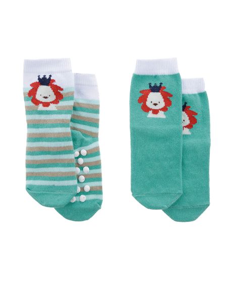 Kit-de-Meias-Infantil-Menino-Verde-Claro-7924220-Verde_Claro_1