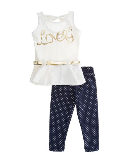Conjunto-de-Blusa---Legging-Infantil-Menina-Bege-Claro-8068364-Bege_Claro_1