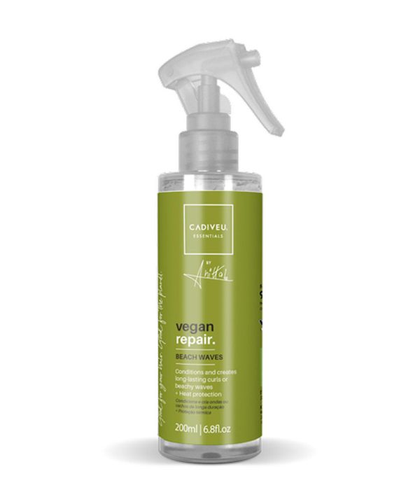 Leave-In Beach Waves Spray Cadiveu Essentials Vegan Repair by Anitta - 200ml único 200 ML