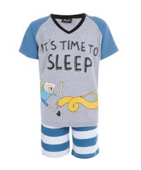 Pijama-Hora-de-Aventura-Infantil-Menino-Cinza-Mescla-8033362-Cinza_Mescla_1
