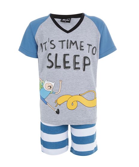 Pijama-Hora-de-Aventura-Infantil-Menino-Cinza-Mescla-8033362-Cinza_Mescla_1