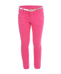 Calca-Skinny-Barbie-Infantil-Menina-Pink-8058639-Pink_1