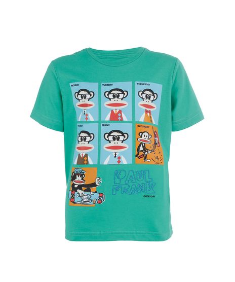 Camiseta-Paul-Frank-Infantil-Menino-Verde-Claro-8050162-Verde_Claro_1