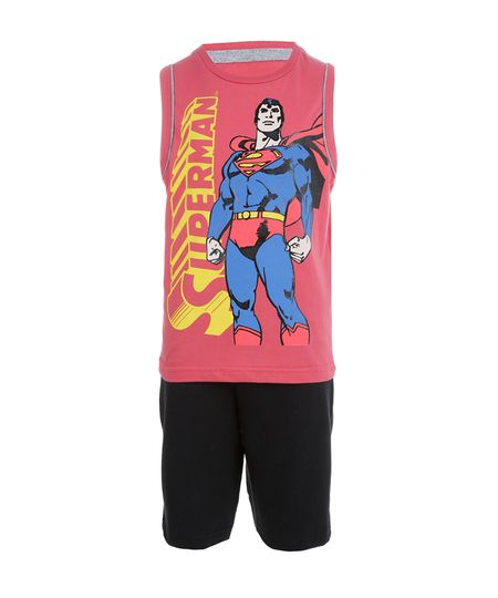 Conjunto-de-Regata---Bermuda-Super-Homem-Infantil-Menino-Vermelho-8025691-Vermelho_1