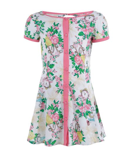 Vestido-Floral-Infantil-Menina-Bege-Claro-7985152-Bege_Claro_1