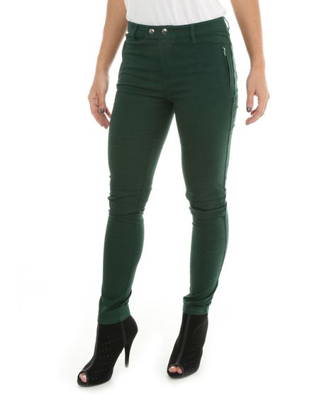 Calca-Cigarrete-Texturizada-Verde-Escuro-7863785-Verde_Escuro_1