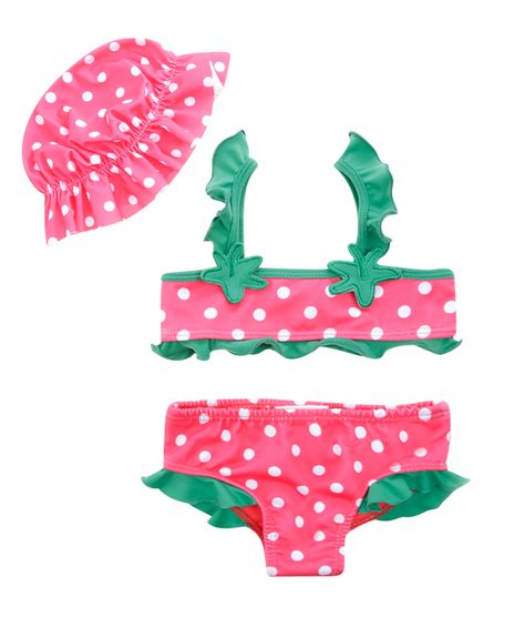 Biquini-com-Touca-Estampado-Infantil-Menina-Vermelho-8064689-Vermelho_1
